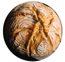 loaf of artisan bread